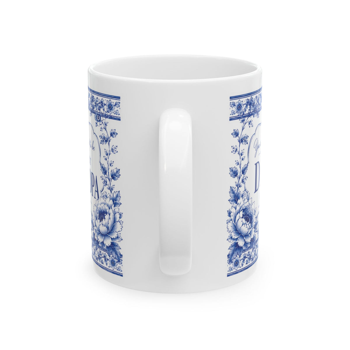 Pregnancy Reveal Dad Mug - Blue