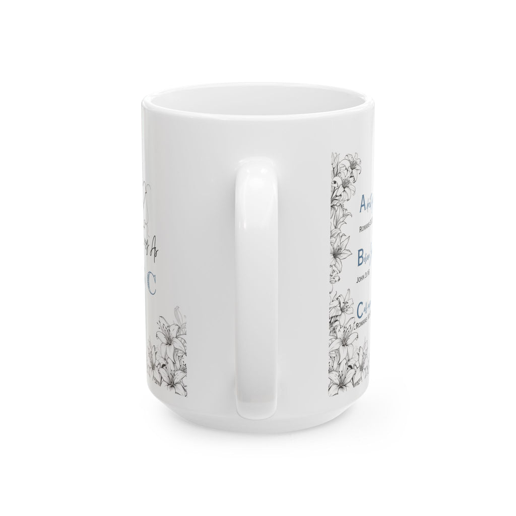 ABC Salvation Mug | Grace in Bloom | Gospel mug