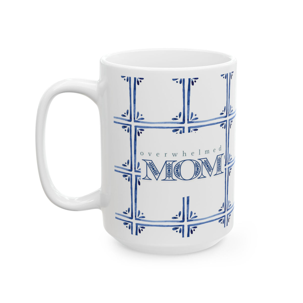 String Cheese | Christian Mom Coffee Mug – Blue