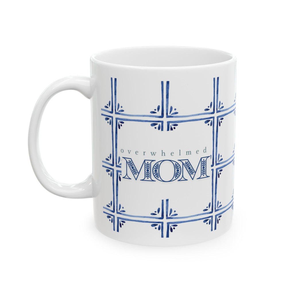String Cheese | Christian Mom Coffee Mug – Blue