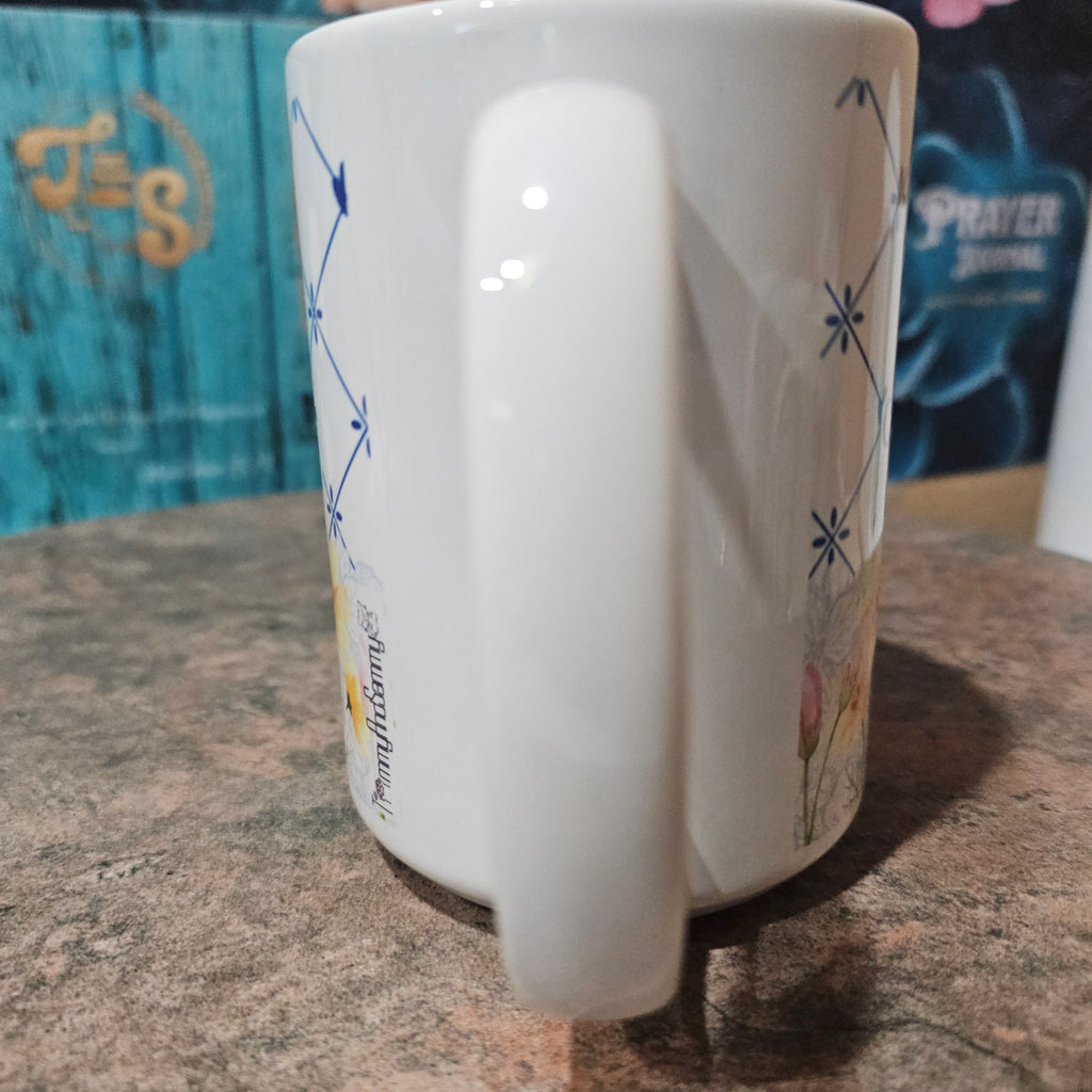 Coffee & Grace | Christian Coffee Cup - Pink
