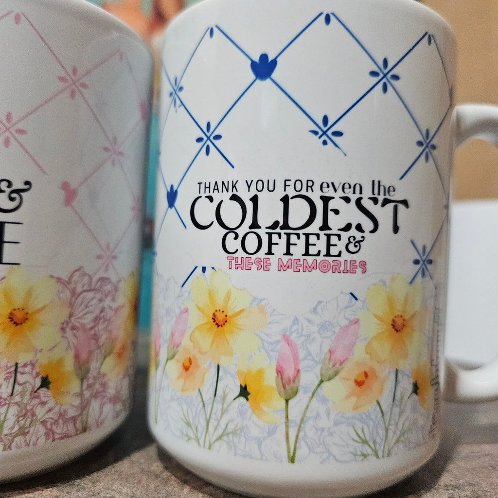 Coffee & Grace | Christian Coffee Cup - Pink