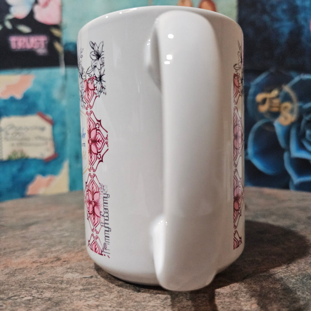 Reheating Queen | Mom Coffee Mug – Pink