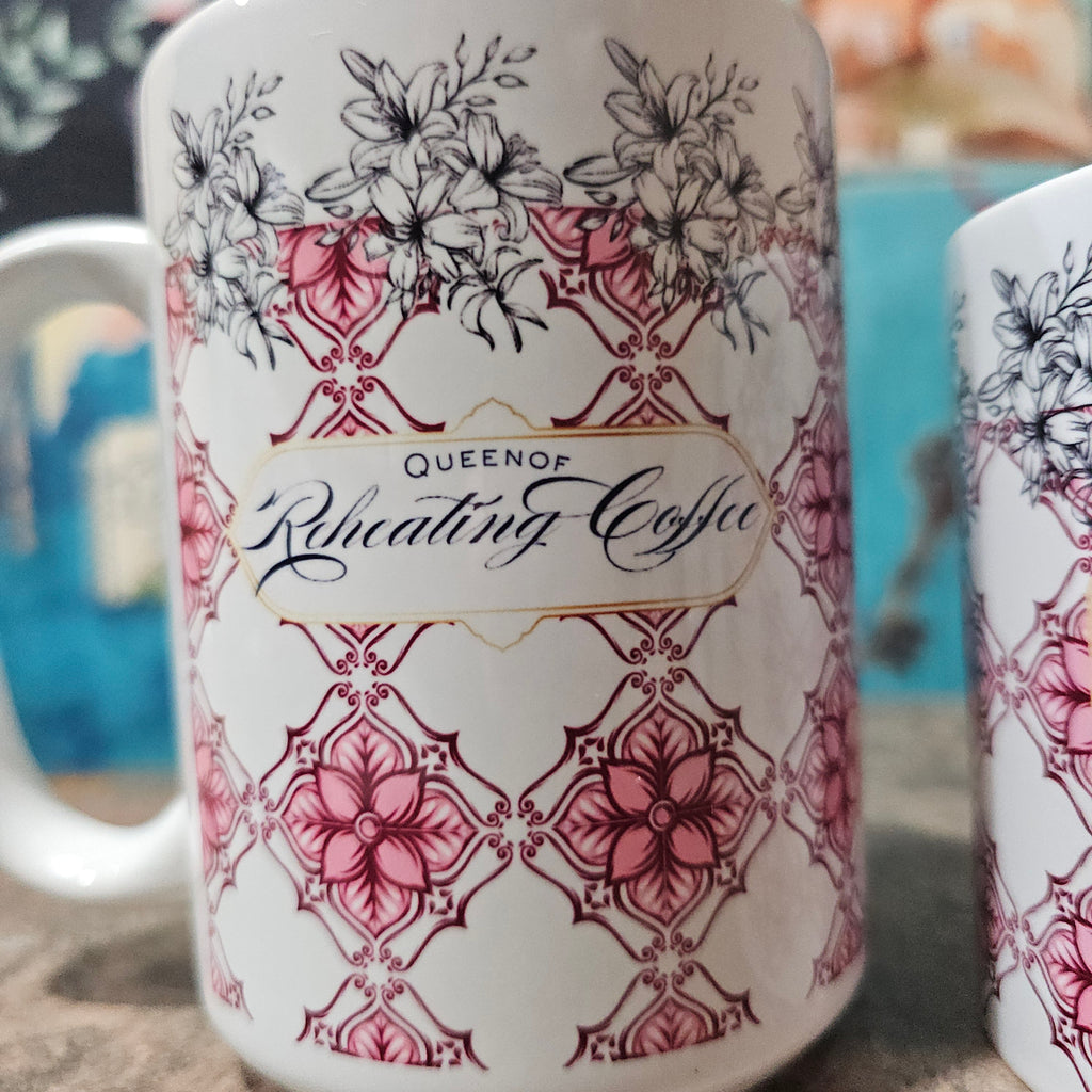 Reheating Queen | Mom Coffee Mug – Pink