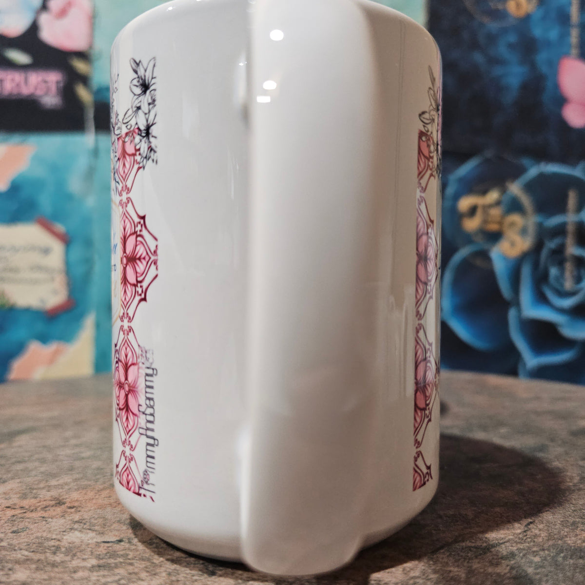Reheating Queen | Mom Coffee Mug – Pink