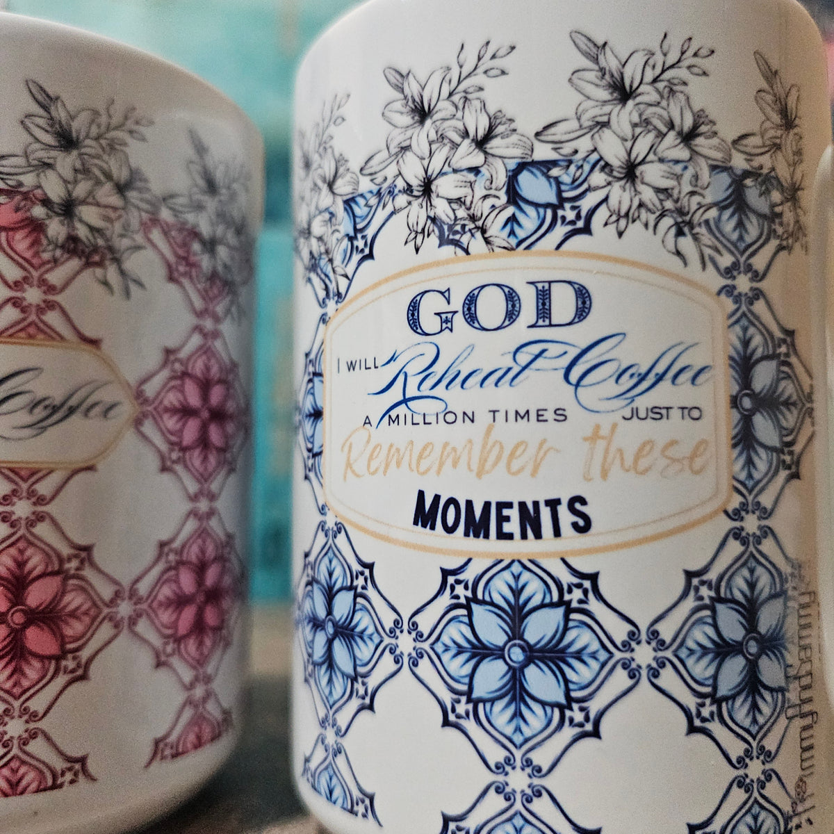 Reheating Queen | Mom Coffee Mug – Pink