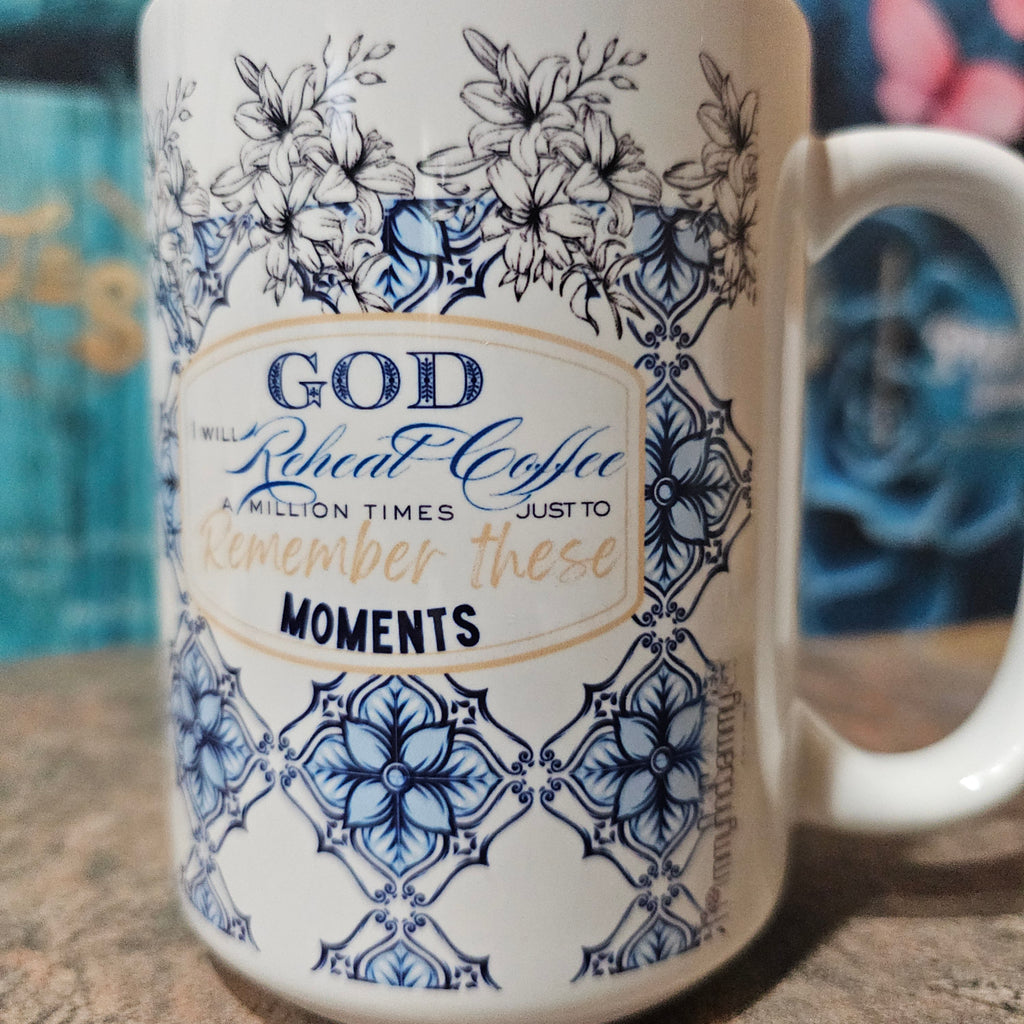 Reheating Queen | Mom Coffee Mug – Pink