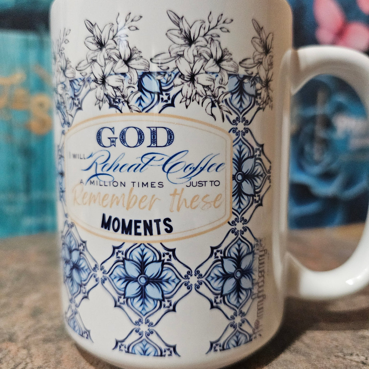 Reheating Queen | Mom Coffee Mug – Pink