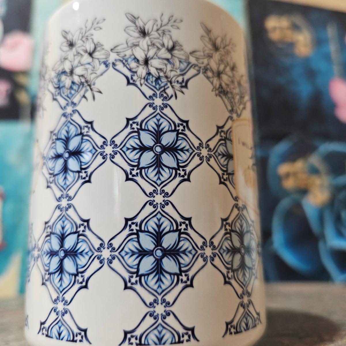 Reheating Queen | Mom Coffee Mug – Blue