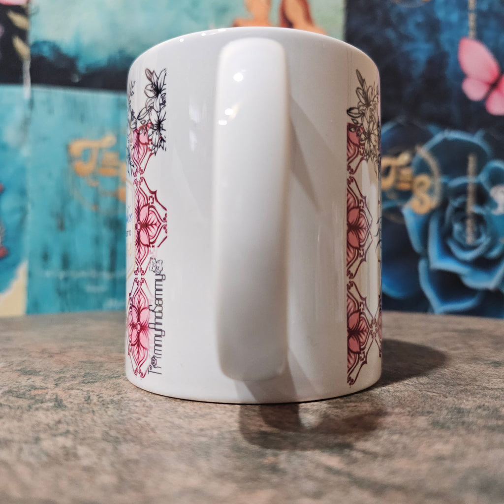 Reheating Queen | Mom Coffee Mug – Blue