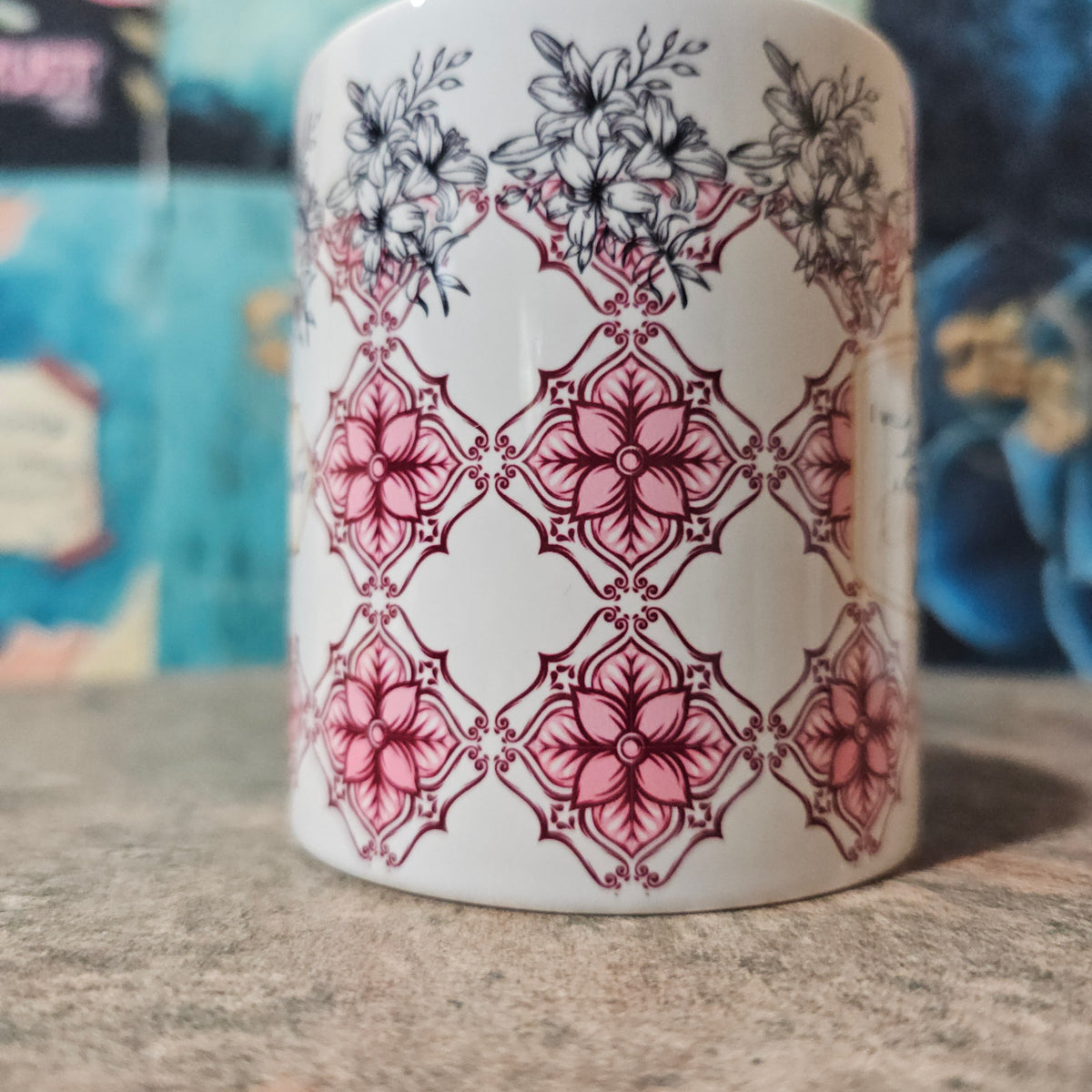 Reheating Queen | Mom Coffee Mug – Blue