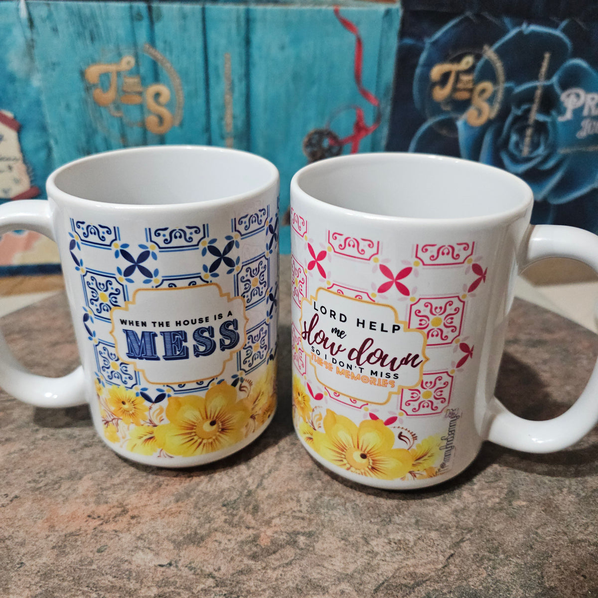 Slow Down | Christian Mom Mug – Pink