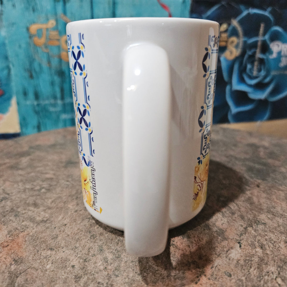 Slow Down | Christian Mom Mug – Blue