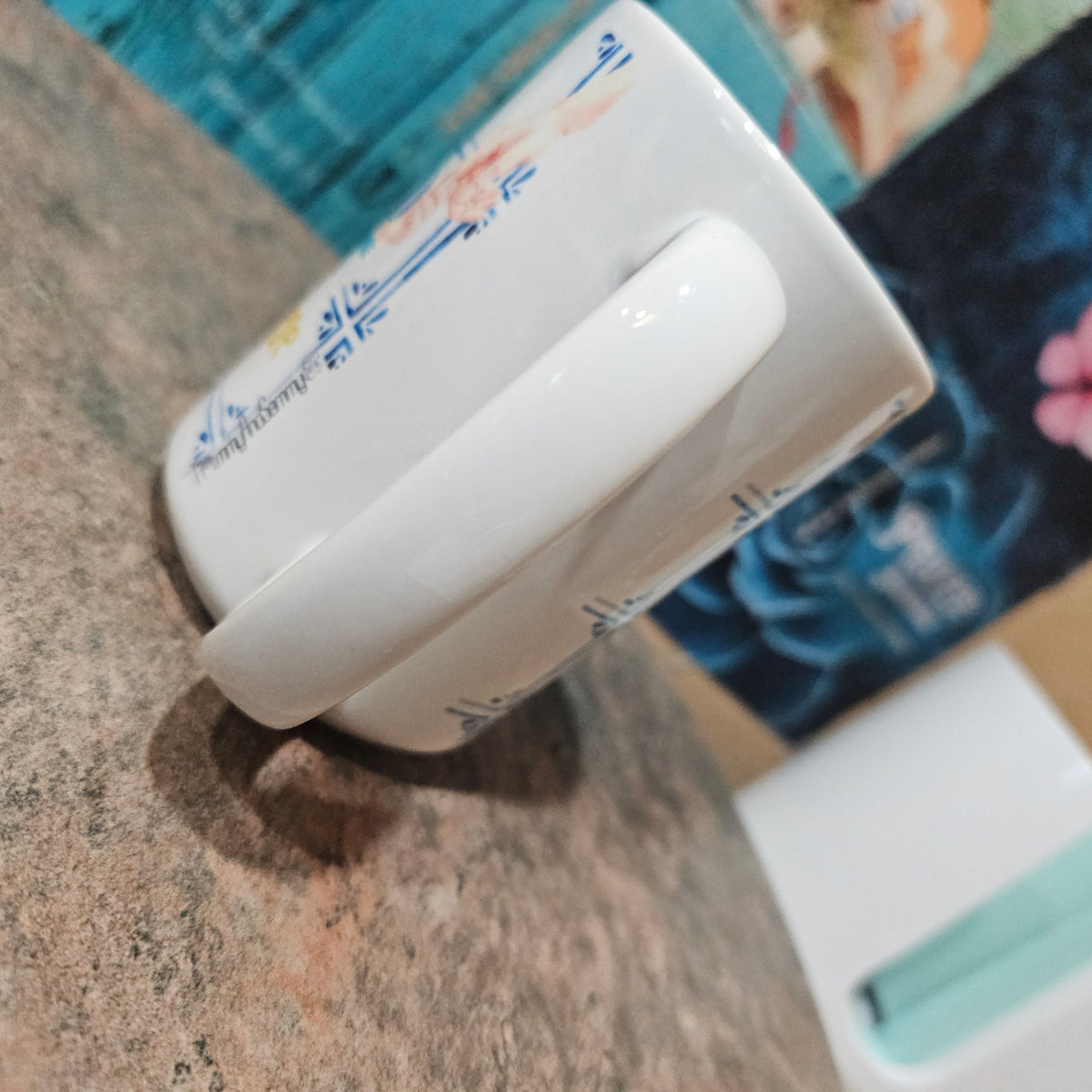 String Cheese | Christian Mom Coffee Mug – Blue