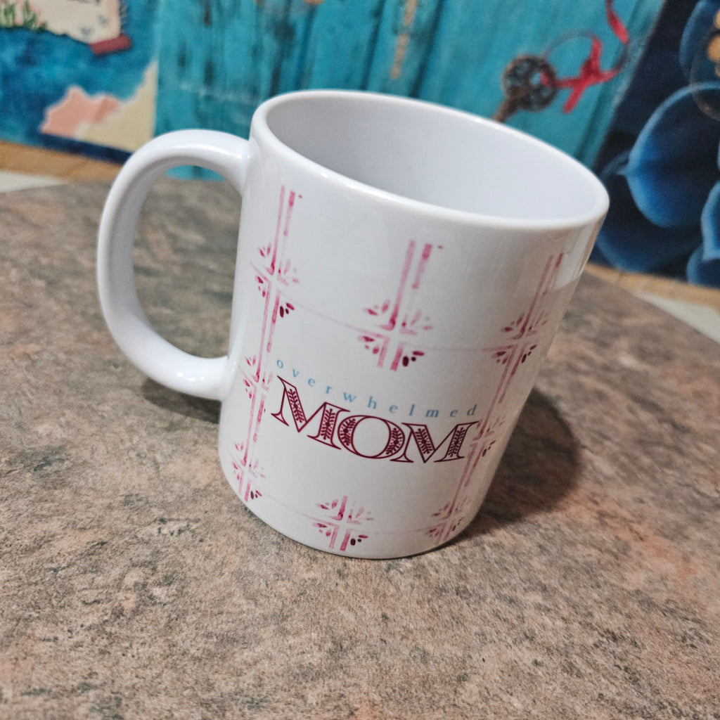 String Cheese | Christian Mom Coffee Mug – Blue