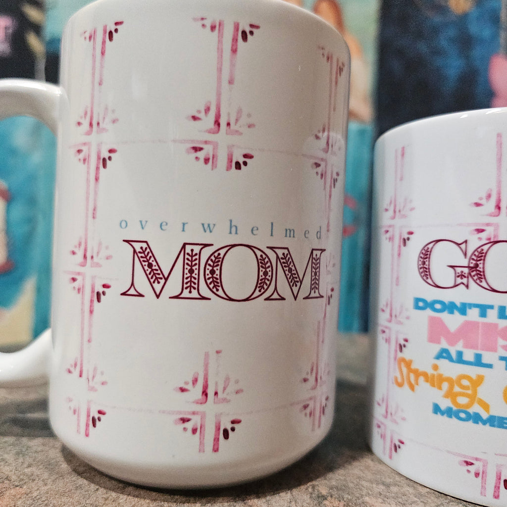 String Cheese | Christian Mom Coffee Mug – Blue