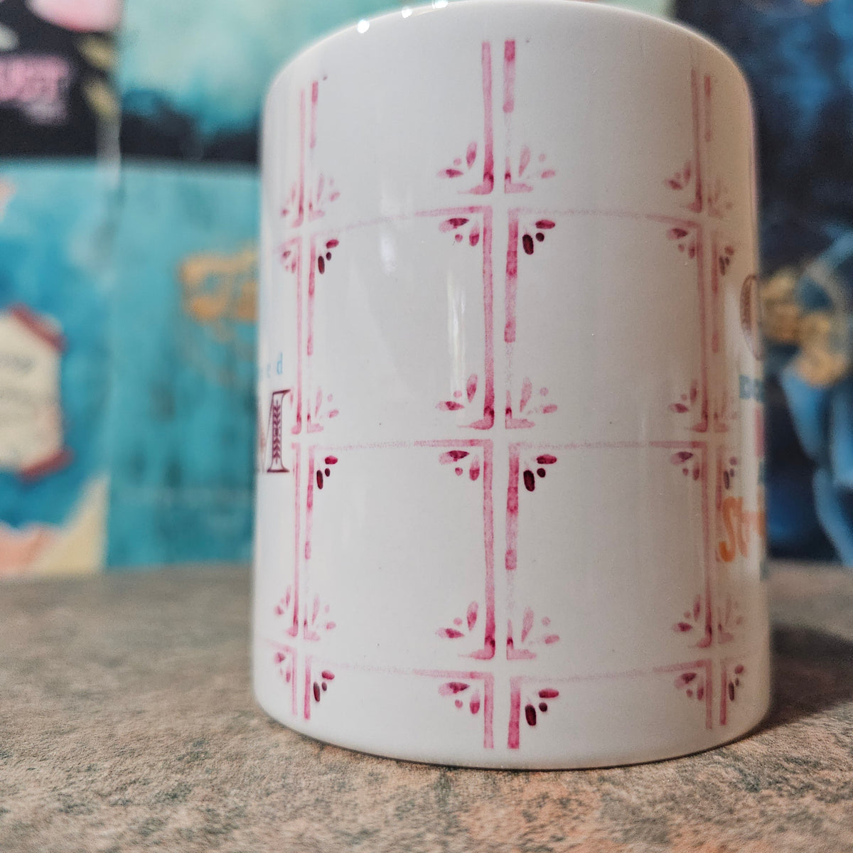 String Cheese | Christian Mom Coffee Mug – Blue