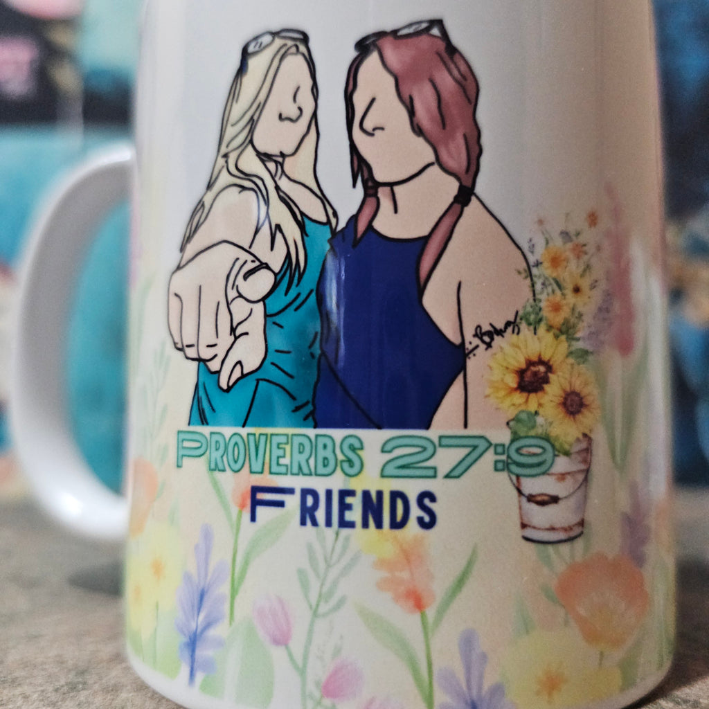 A Faithful Friend | Bible Verse Mug