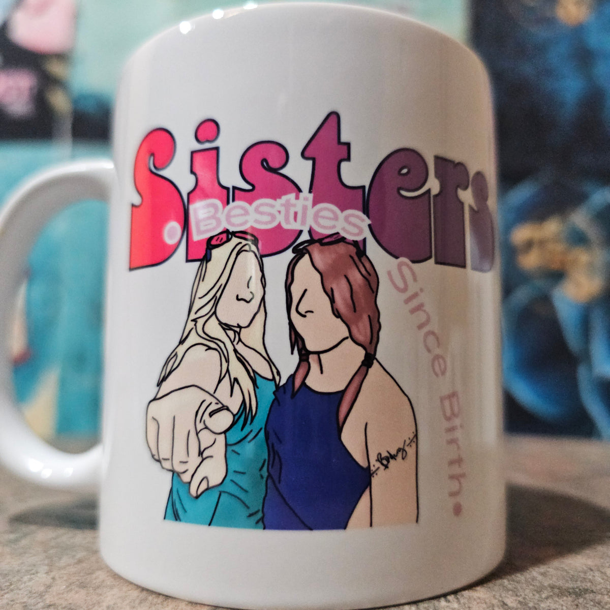 Born Besties | Christian Sister Mug