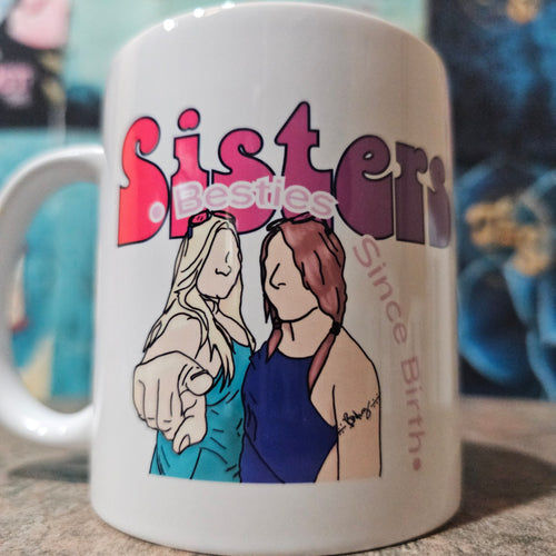 Born Besties | Christian Sister Mug