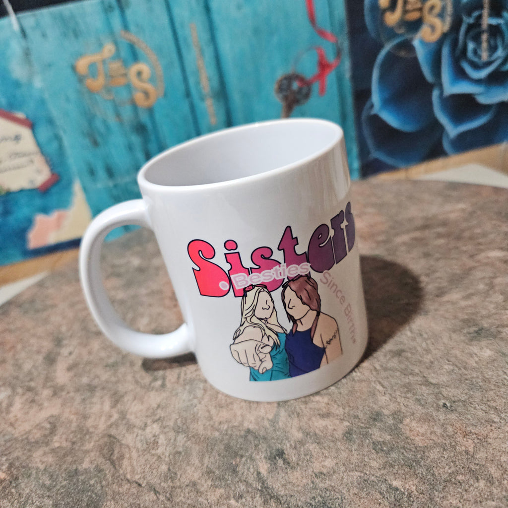 Born Besties | Christian Sister Mug
