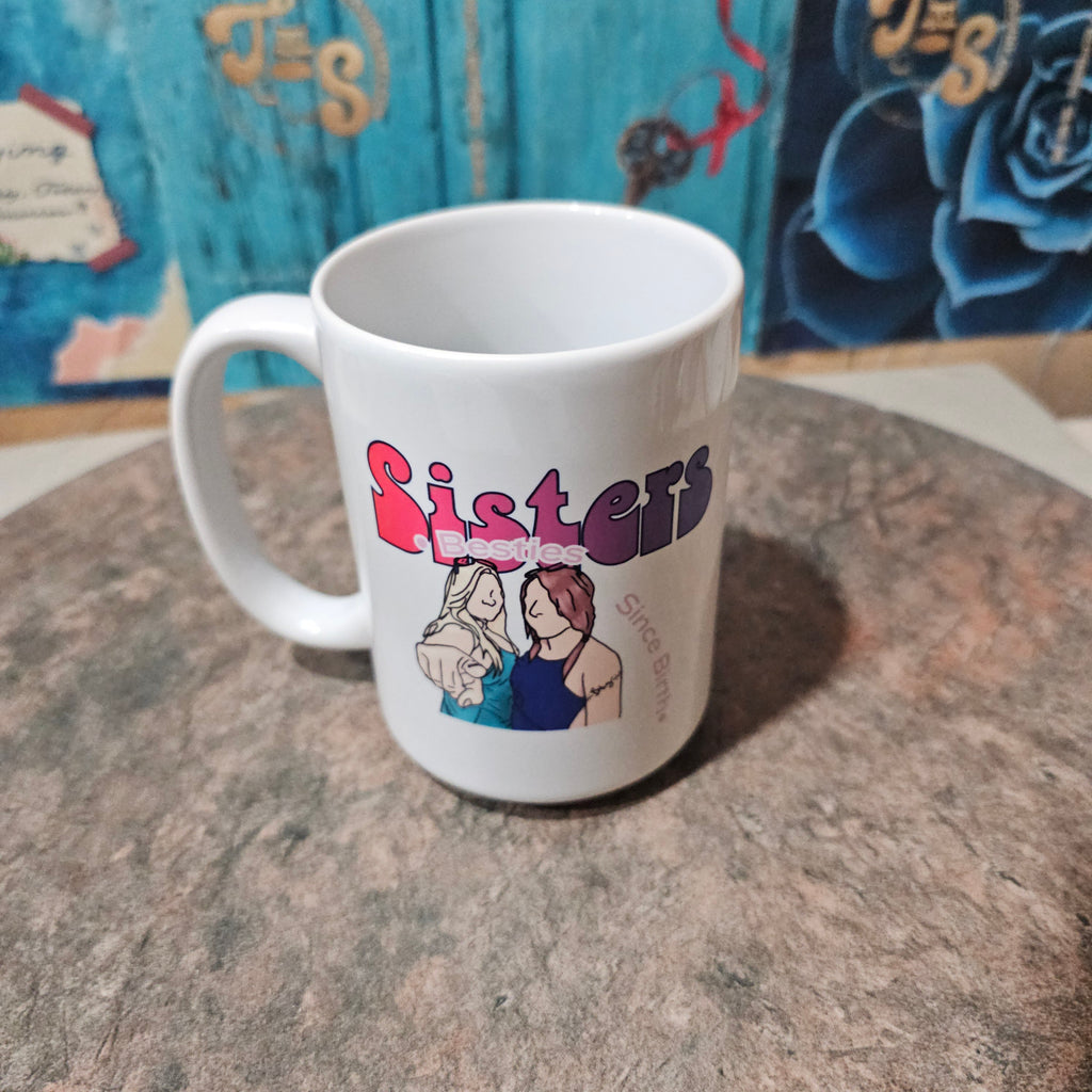 Born Besties | Christian Sister Mug