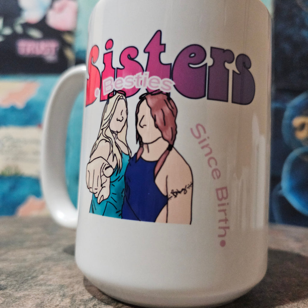 Born Besties | Christian Sister Mug