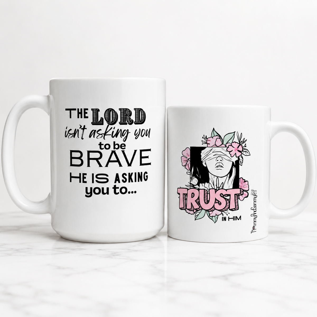 Trust in Him | Christian Coffee Mug