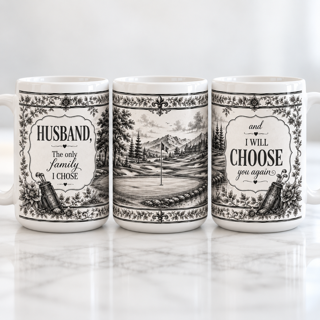Husband Id Choose You Again — Mug - Golf