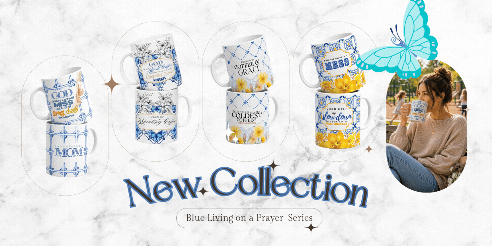 Blue Living on a Prayer Series 💙