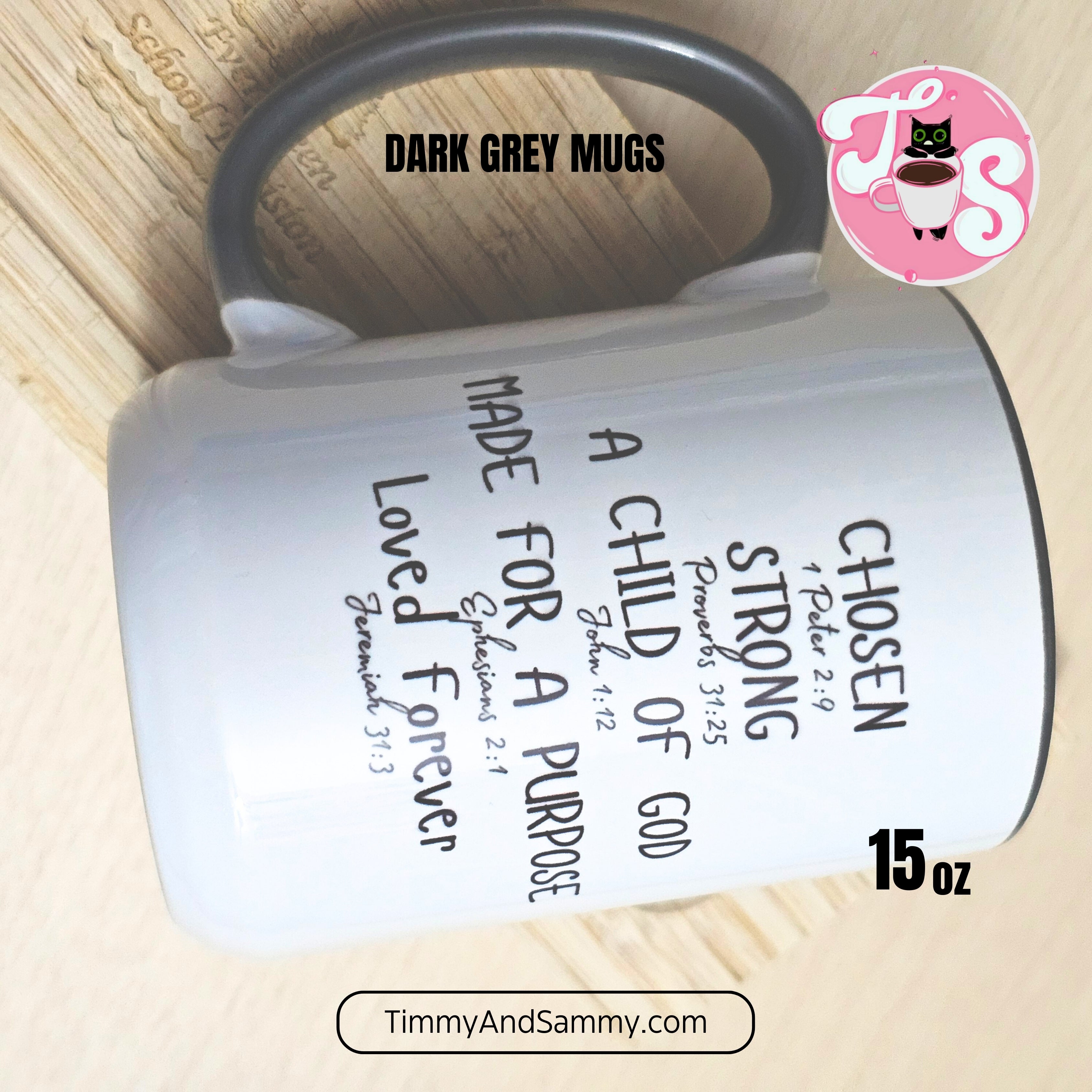 Custom Coloured Mugs 15oz image 4