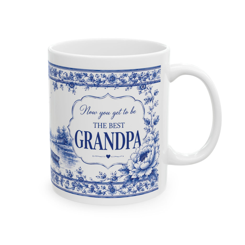 Pregnancy Reveal Dad Mug - Blue