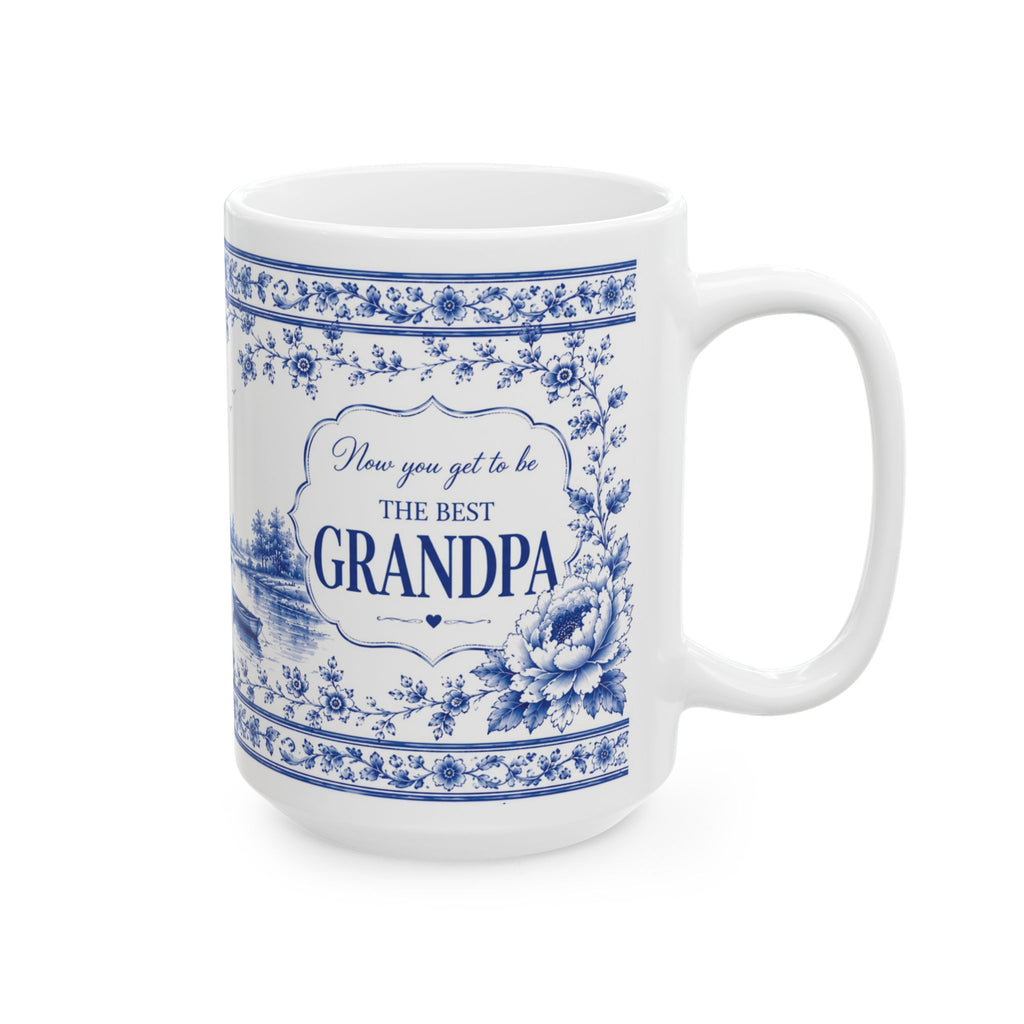 Pregnancy Reveal Dad Mug - Blue