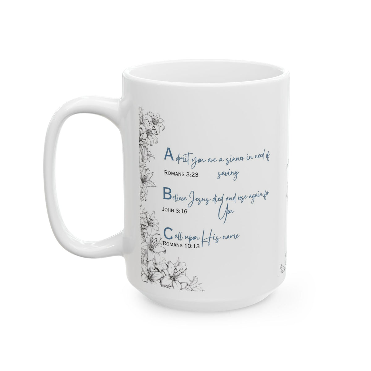 ABC Salvation Mug | Grace in Bloom | Gospel mug