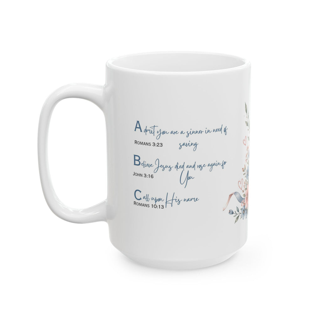ABC Salvation Mug | Saved & Sipping | Gospel Mug