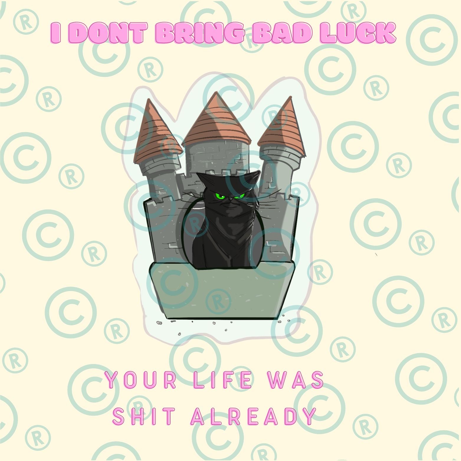 I'm Not Bad Luck Sammy Mug image 1