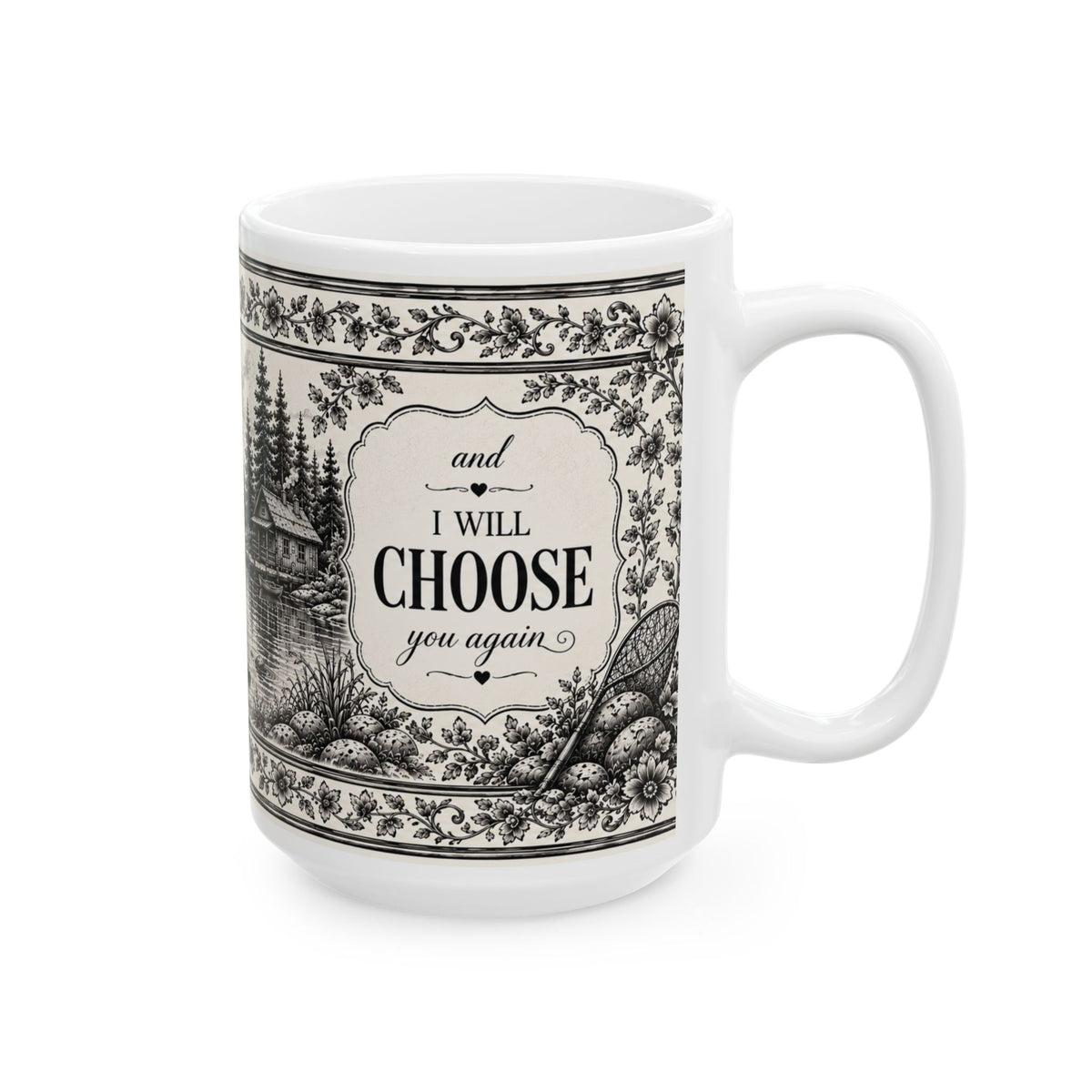Husband Id Choose You Again — Mug - Fishing