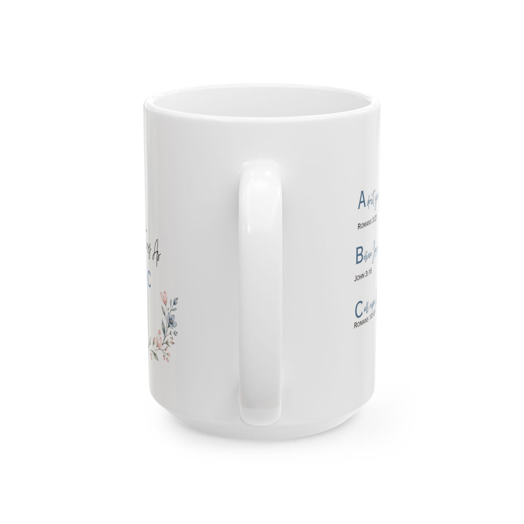 ABC Salvation Mug | Saved & Sipping | Gospel Mug