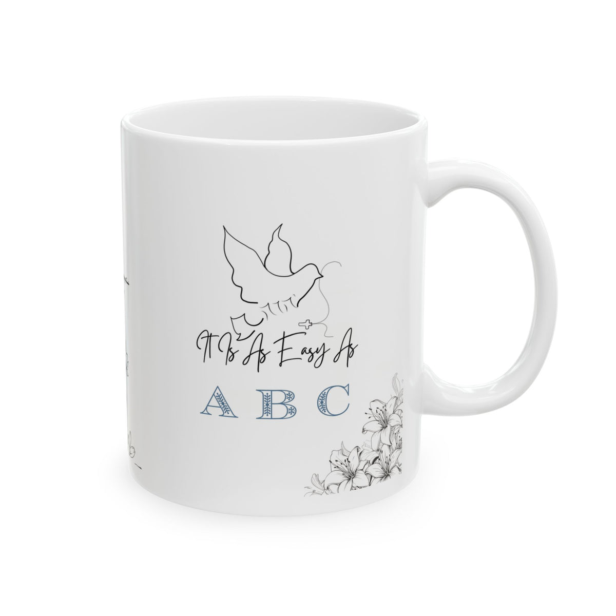 ABC Salvation Mug | Grace in Bloom | Gospel mug
