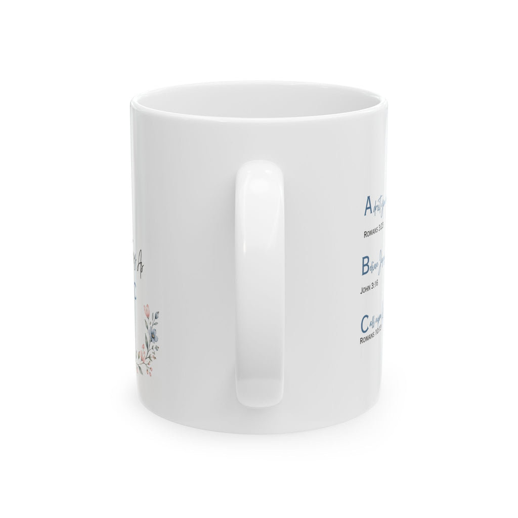 ABC Salvation Mug | Saved & Sipping | Gospel Mug
