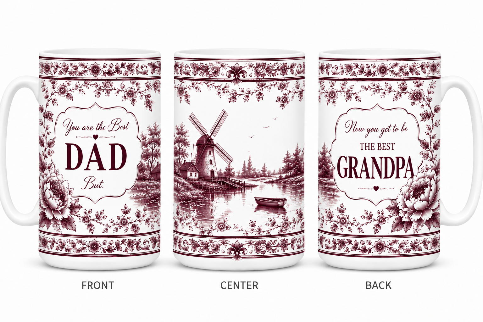 Pregnancy Announcement Mug Sets