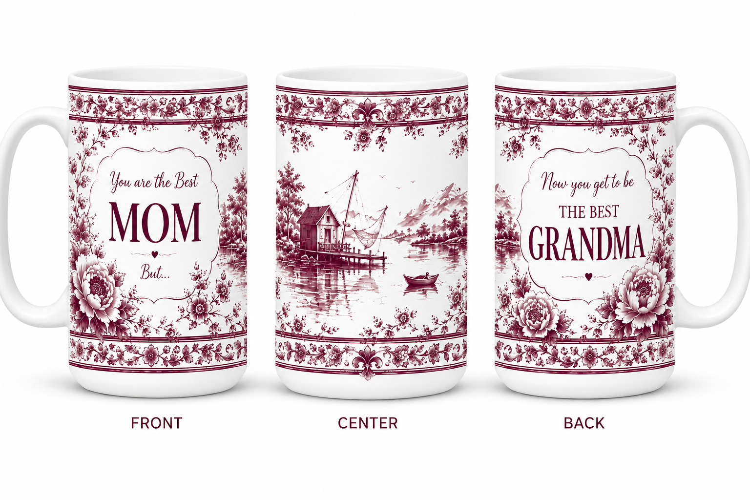 Pregnancy Announcement Mug Sets