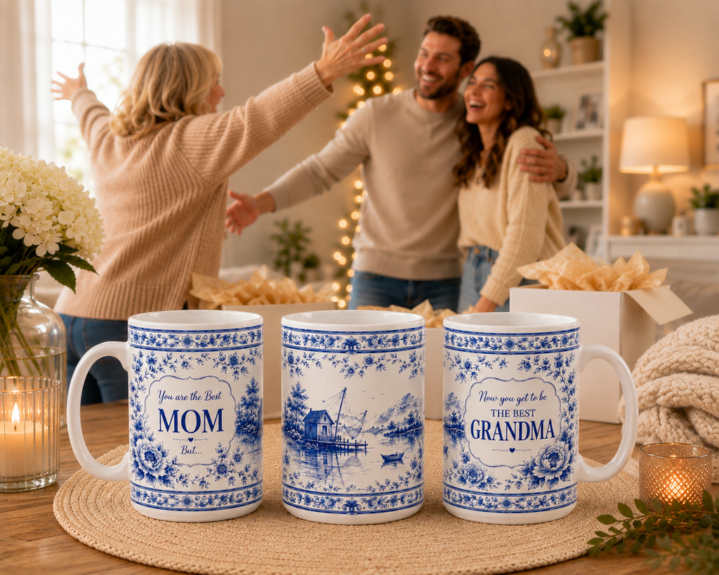 Pregnancy Announcement Mug Sets