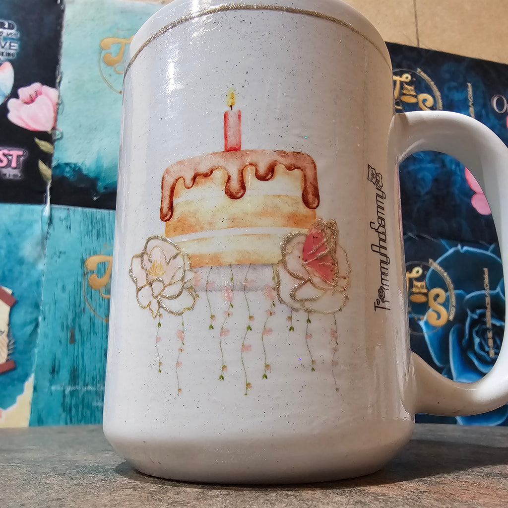 15oz Resin Happy Birthday Mug