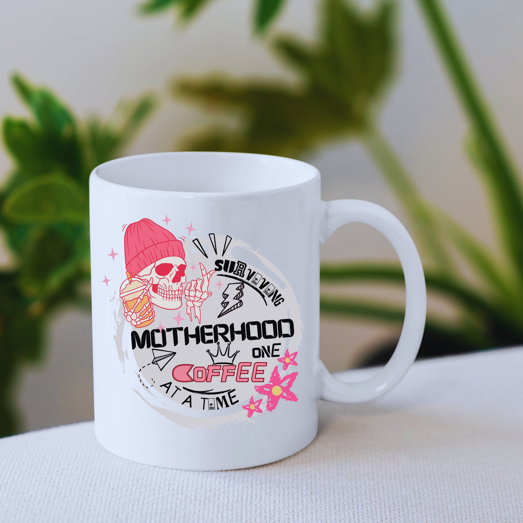 Surviving One coffee At A Time Mug image 4