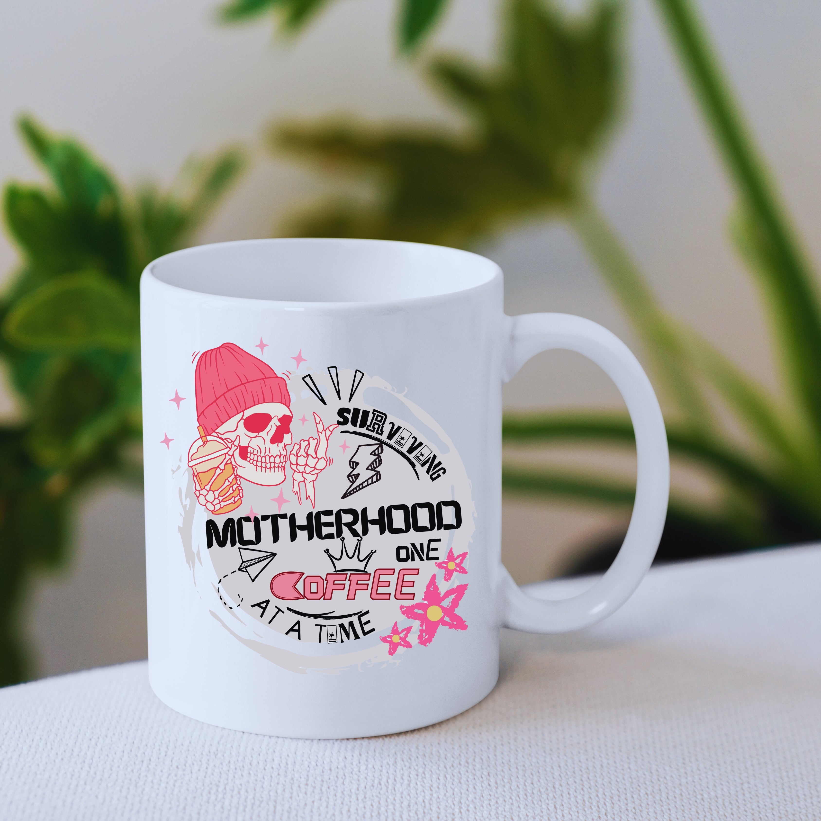 Surviving One coffee At A Time Mug image 4