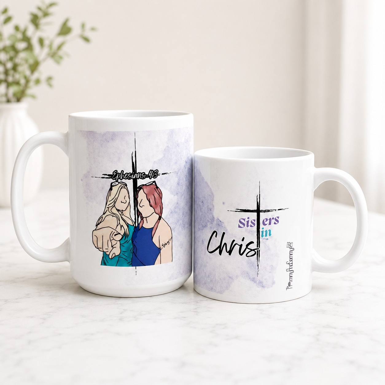 Sisters In Christ Mug