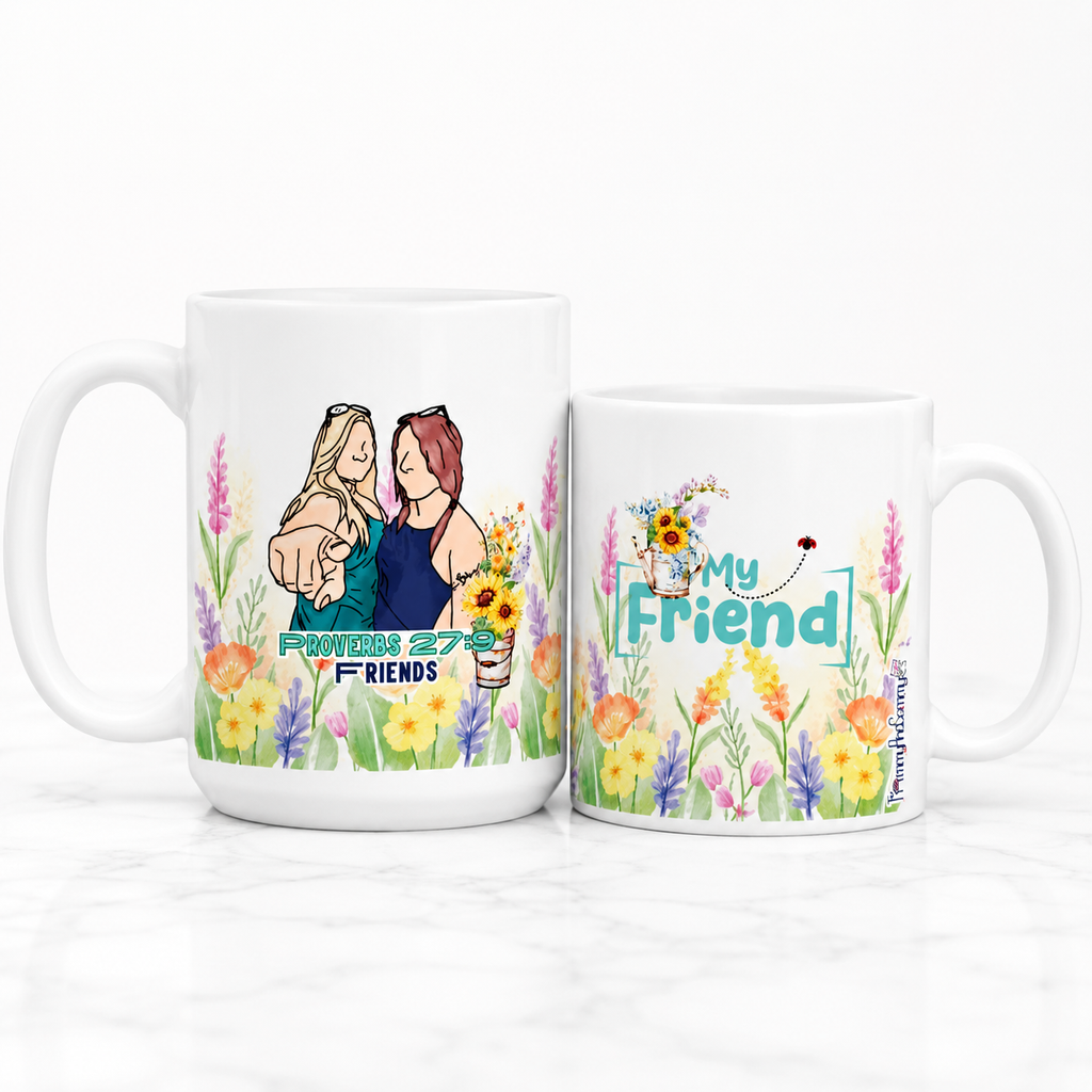 A Faithful Friend | Bible Verse Mug