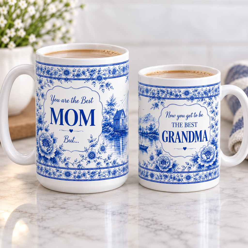 Pregnancy Announcement Mug Sets