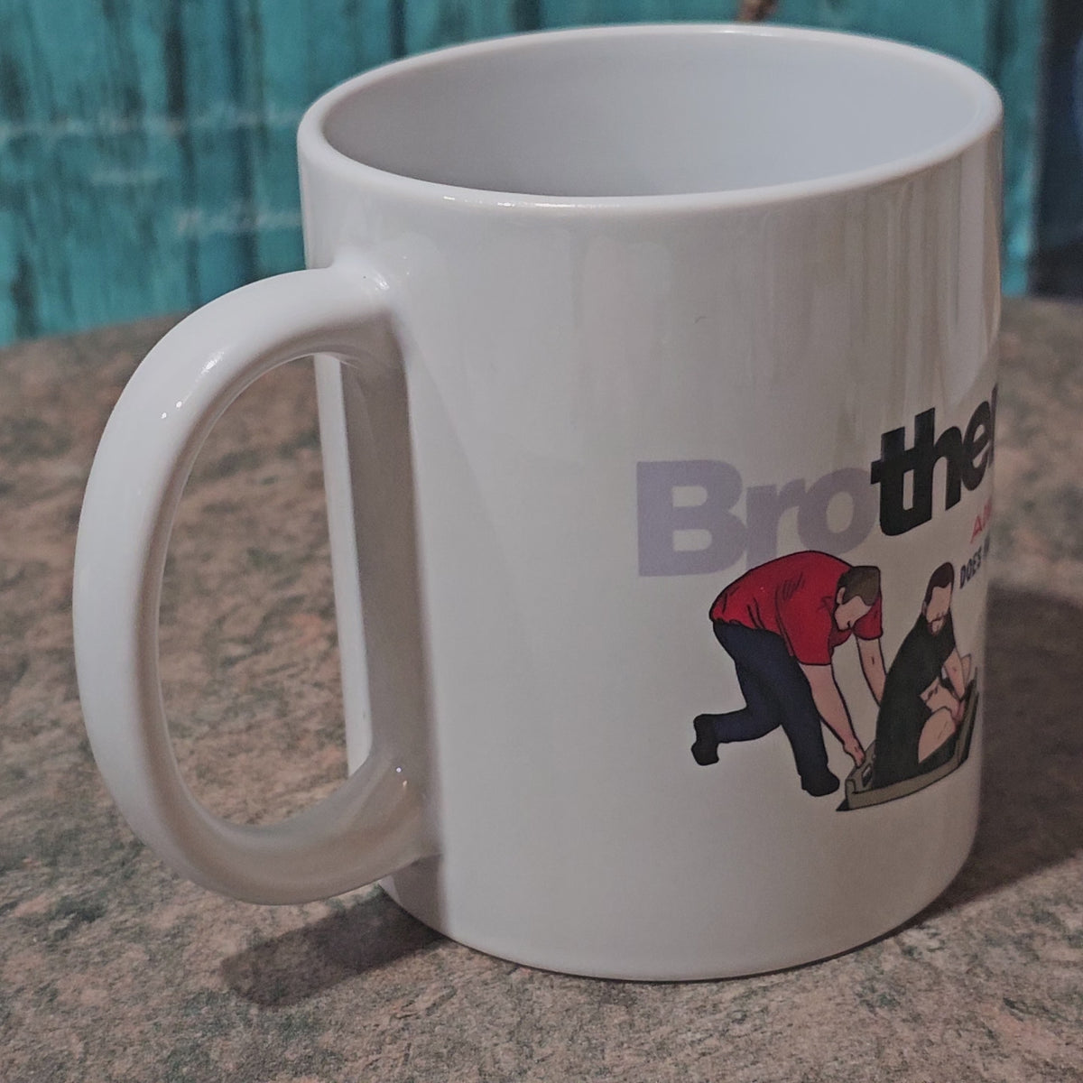 Brothers Adulthood Does Not Apply Mug | Funny Christian Brother Gift